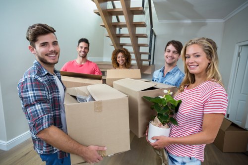 Professional removalist team preparing for a move in Removals Chiswick