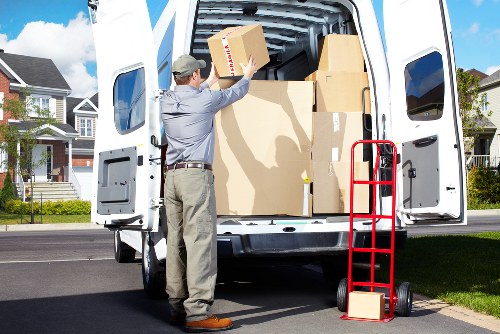 Removals Chiswick team handling office relocation