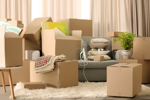 Packing and handling commercial office items
