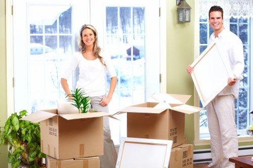 Customized moving plans being discussed by Removals Chiswick team