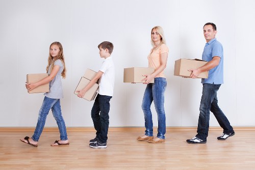 Moving equipment and vehicles for commercial relocation